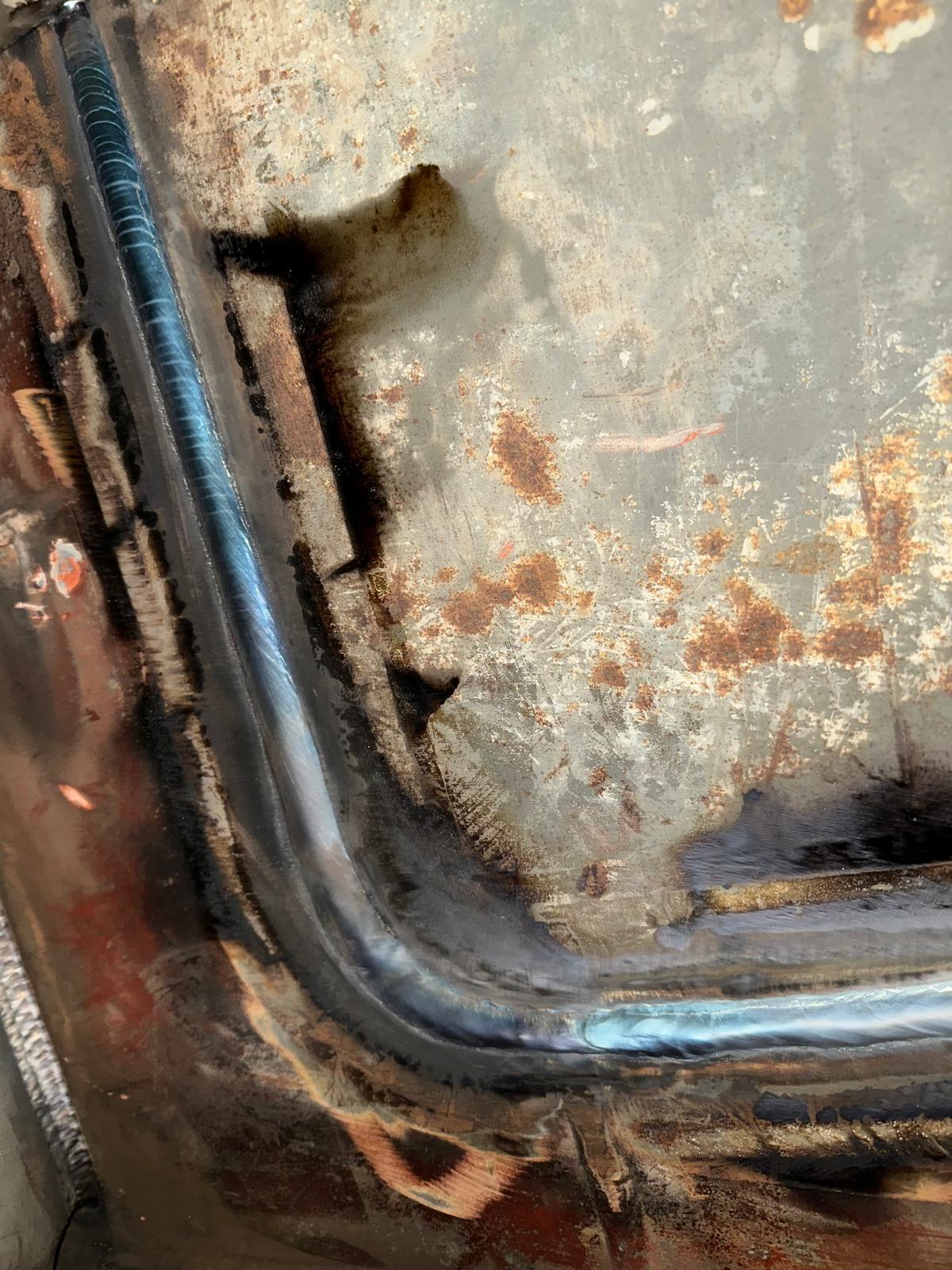 Résultat après un backing en céramique