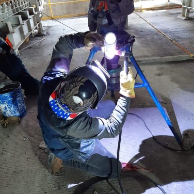Qualification test GTAW 2"” Carbon steel, Mine d'or de San José, Medellin Colombie